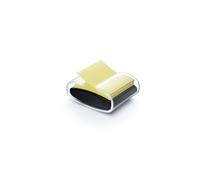 Post-it · Pack Dispensador Negro Pro + Z-Notes 76x76mm · 1 Bloc 90 Hojas Amarillo Super Sticky