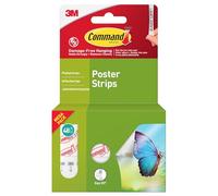 Post-It - Poster Strips Value Pack, White, 48 Strips/Pack, Sold as 1 Package