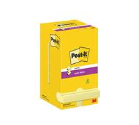 Post-it Notas adhesivas Z-Notes Super Sticky 76 x 76 mm Cuadradas Amarillo 90 hojas