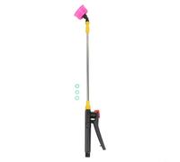 Poste pulverizador ajustable de acero inoxidable Extensión telescópica 45-80 cm Varita de riego para plantas, coches, muebles de exterior, diseño resistente, mango ergonómico, fácil de usar (Eff)