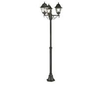 Poste telescópico 3 luces Sovil Mini Q 3xE27 max 60W negro - 133.102/06 [EEK: Non conforme]