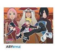 Poster Boruto Naruto Next Generation, New Team 7, 52 x 38 cm, 170 g/m2