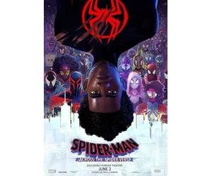 Póster de Spider-Man Across The Spider-Verse de la película Marvel Comics para pared, tamaño A4