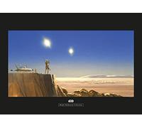 Póster de Star Wars Classic RMQ Mos Eisley Edge - Tamaño: 70 x 50 cm - Comar - Póster de pared (sin marco)