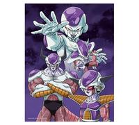 Poster de Vidrio Dragon Ball Z Frieza Transformaciones