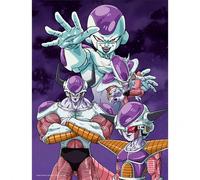Poster de vidro Dragon Ball Z Frieza Transformations