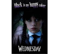 Pyramid International Póster Wednesday Happy Colour – 61 x 91,5 cm – Negro