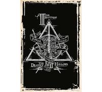 Grupo erik erik - póster harry potter deathly hallows symbol, 61x91,5