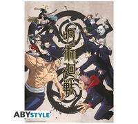 Poster Jujutsu Kaisen, Tokyo vs. Kyoto, 52 x 38 cm, 170 g/m2