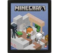 Póster lenticular de minecraft flip ? arte de pared oficial de mine