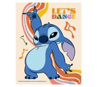 Poster lilo & stitch - póster 3d let´s dance
