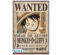 Poster One Wanted Luffy 91,5 x 61 cm