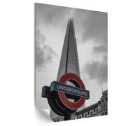 Póster para decoración mural de piso 29,7x42 cm Metro de Londres | Ilustración | Obra | Boceto | Paisaje | Fotografía | Retrato | Composición | Pintura | Imagen | Impresión