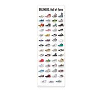 Poster puerta sneakers. hall of fame