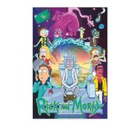 Poster rick & morty season 4