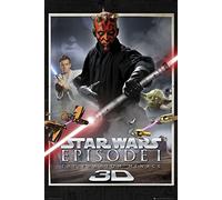Póster Star Wars "Episodio I: La Amenaza del La Amenaza del Fantasma" (61cm x 91,5cm)