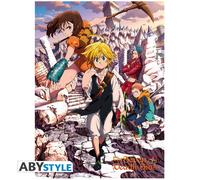 Poster The Seven Deadly Sins, Pecados, 52 x 38 cm, 170 g/m2
