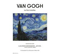 Poster van gogh la nuit etoilee
