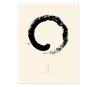 Posterlounge Enso - círculo zen japonés I Póster