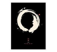 Posterlounge Enso - círculo zen japonés II Póster