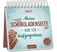 Postkartenkalender Meine Schokoladenseite hab ich aufgegessen. 2027