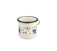 POTE SENA VINTAGE - IBILI - TAZA DE ACERO ESMALTADO - FABRICACIÓN ARTESANAL - 1 UNIDAD