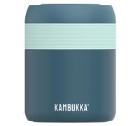 Pote termo BORA 600 ml, verde azulado intenso, acero inoxidable, Kambukka