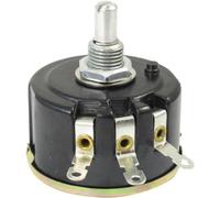 Potenciómetro electrónico de 1K Ohm y 5W, con eje cerámico redondo giratorio, modelo WX050, para aplicaciones de audio y electrónica