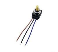 Potenciómetro Rotativo 10K 3 Pines Precisión | para compacto 20mm, montaje roscado estándar, 3 pines cables, integración paneles, cableado claro(20K)