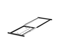 POTTKER Bastidor de Mesa de Acero con Volteador Integrado y Pata Móvil