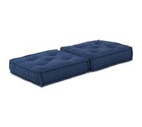 Pouffe Modular vidaXL Índigo 70x70x36 Tela