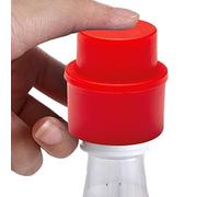 Povanjer Ahorrador de Bebidas gaseosas, Bomba de refresco Fizz Keeper,Funda Protectora para refrescos | Tapones para Cubiertas de Botellas de Bebidas Tipo Empuje, Tapas para latas de refresco,