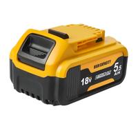Powarobor Batería de 18 V 5,5 Ah Compatible con DeWalt 18V | MAX DCB184 DCB183 DCB180 DCB182 DCB181, batería de iones de litio de repuesto con indicador LED