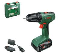 Bosch Atornillador a batería EasyDrill 18V-38, 1 batería de 2,5 Ah, maletín de transporte