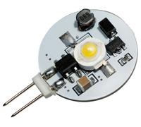 Power smd led ø 26/38 mm x 6,5 mm, 12 - 30 v ac/dc, 1 w, 70 lm,