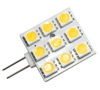 Power smd led ø 35 mm x 20 mm, 10 - 25 v ac/dc, 1,6 w, 85 lm, g4