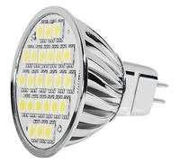 Power smd led ø 50 mm x 48 mm, 12 v, 5 w, 380 lm, gu5.3 socket, e