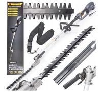 POWERMAT Sierra Eléctrica Teleskopica Cortasetos 1200W 40cm 200° Ajustable