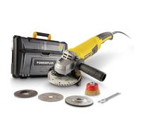 Powerplus Amoladora angular POWXBOX015-1200W y una máxima velocidad de rotación de 12000 min-1