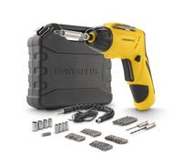 Powerplus Atornillador POWX00406 - Atornillador 4V - in atería 4V 1.3Ah y cable de carga - 47 acc.
