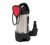 POWERPLUS Bomba sumergible POWEW67915-900W y una entrega máx. es igual 13 000 l/h.