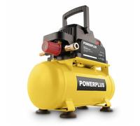 Powerplus Compresor sin aceite 750 W 6 L