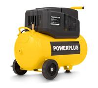Powerplus Compresor sin aceite 1200 W 24 L