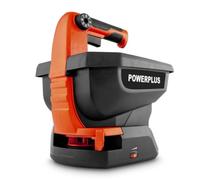 POWERPLUS Dual Power Esparcidor Manual POWDPG8080 - Esparcidor Manual inalámbrico para jardín de 20 V