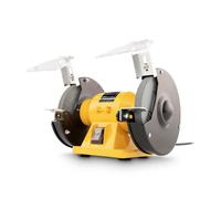 Powerplus Esmeriladora de banco con 2 ruedas abrasivas de ø150 mm