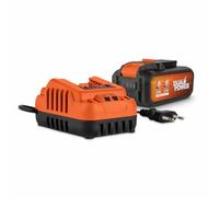 Dual Power POWDP90640 Batería y Cargador 2.5Ah/5.0Ah 2x20V Herramientas de Bricolaje Inalámbricas