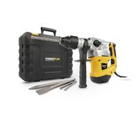 POWERPLUS Martillo percutor POWX1195-1500W, perforando, percutiendo, cincelando y rotación del cincel
