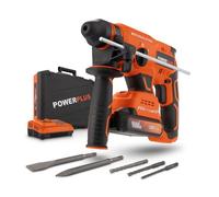 Powerplus POWDP15640 Martillo percutor + batería 20V 2,0Ah + cargador