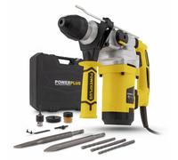 Powerplus POWX1175, SDS, Serie II, Negro, Metalizado, Amarillo, 800 revoluciones por minuto, 108 dB, Corriente alterna