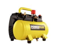 PowerPlus POWX1721 Compresor 1100W 6L Sin Aceite